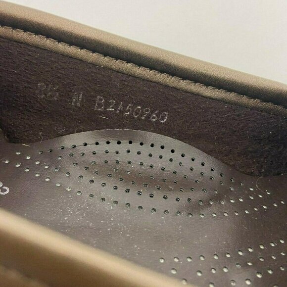 SAS Metro Women's 8.5 N Leather Slip-On Moc Shoes Loafers Comfort Bronze - Picture 9 of 9